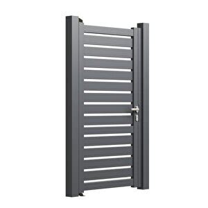 Telfence 150 Cm Bahçe Kapısı A1 Siyah Bahçe Çit ve Koçtaş.